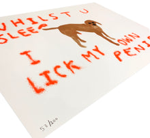 Load image into Gallery viewer, Dog Dick - A2 Screen Print
